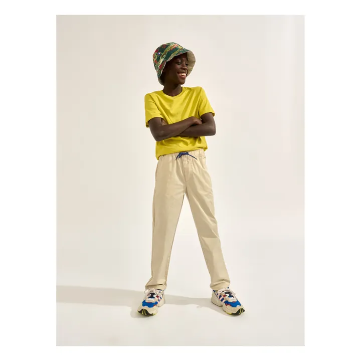 Bellerose Pantalon Droit Chino Pharel  | Ecru
