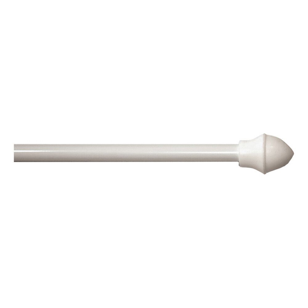 GARDINSTANG HASTA CAFÉ 75-125 CM HVIT