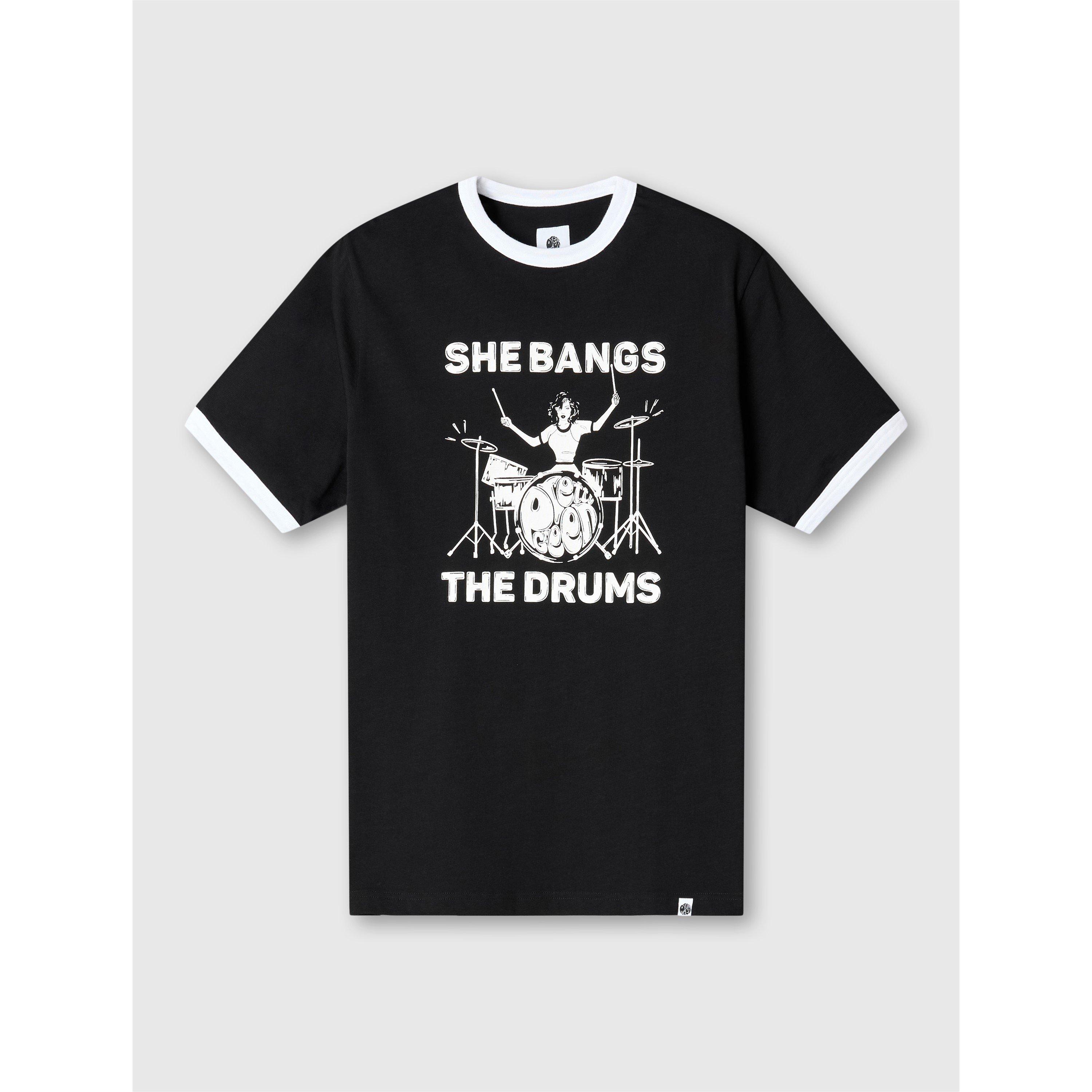 Pretty Green PG Bangs The Drums T Sn53