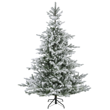 Everlands kunstkerstboom Grandis Fir besneeuwd 180 cm