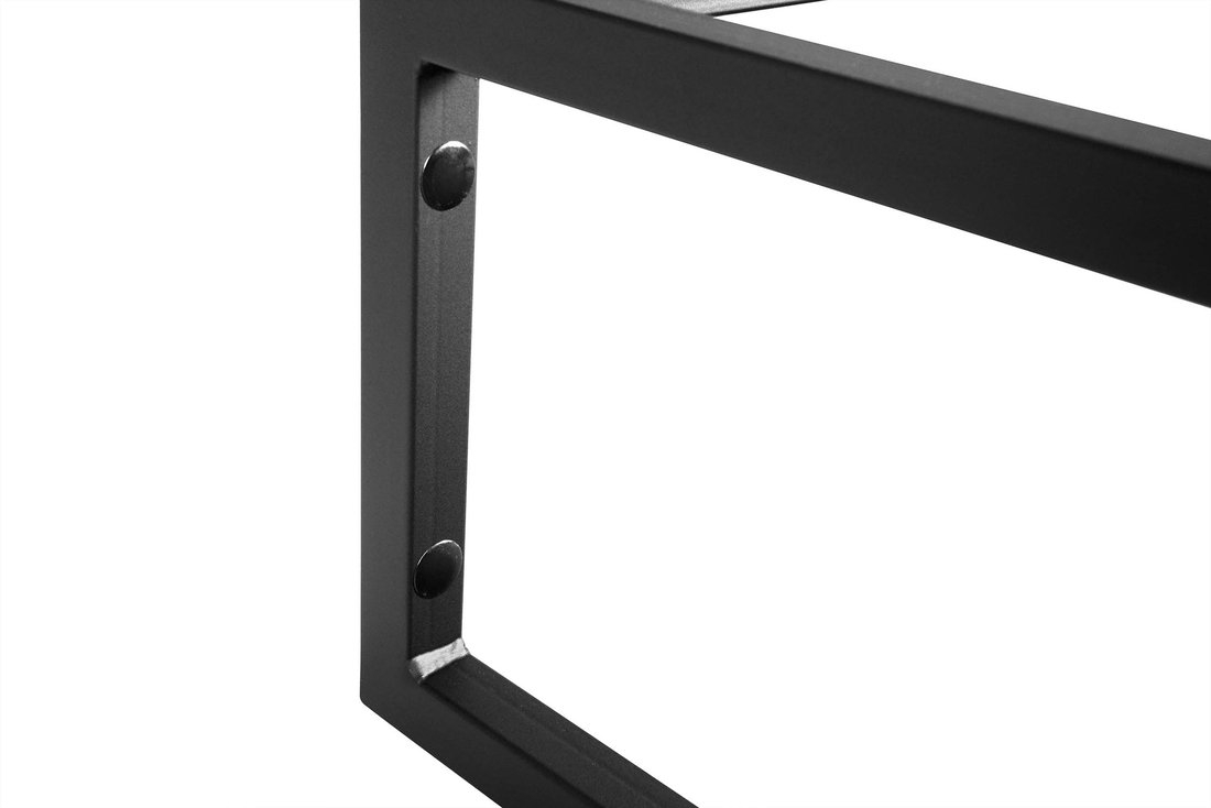 Sapho Industrial wastafel frame mat zwart 75cm