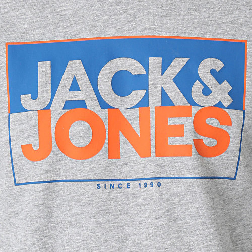 Sweat Crewneck Box Gris Chiné