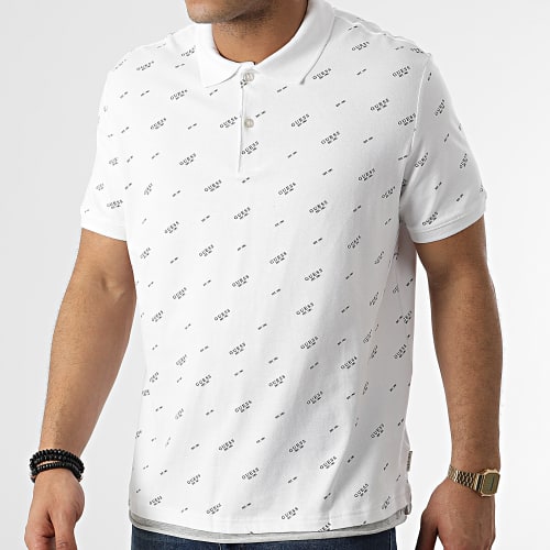 Polo Manches Courtes M2RP01-K7O61 Blanc