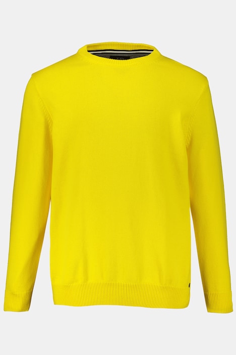 Pullover, runder Ausschnitt, JP1880-Stick, Baumwolle