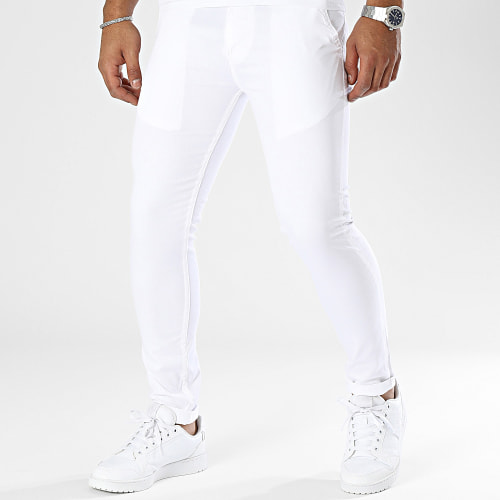 Pantalon Chino Blanc