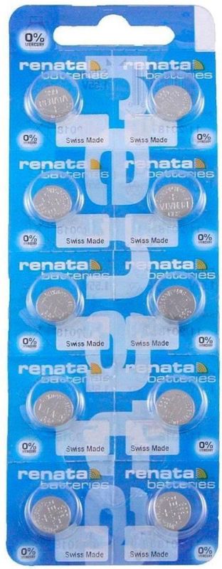 Renata - 393 - Knoopcel Batterij - Zilveroxide - 10 Stuks