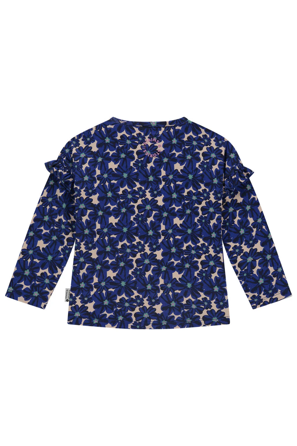 Stains&Stories longsleeve blauw