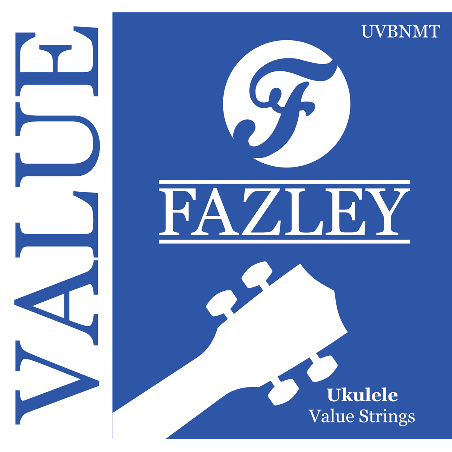 Fazley UVBNMT Value Ukulele Strings black nylon snarenset voor sopraan en concert ukelele