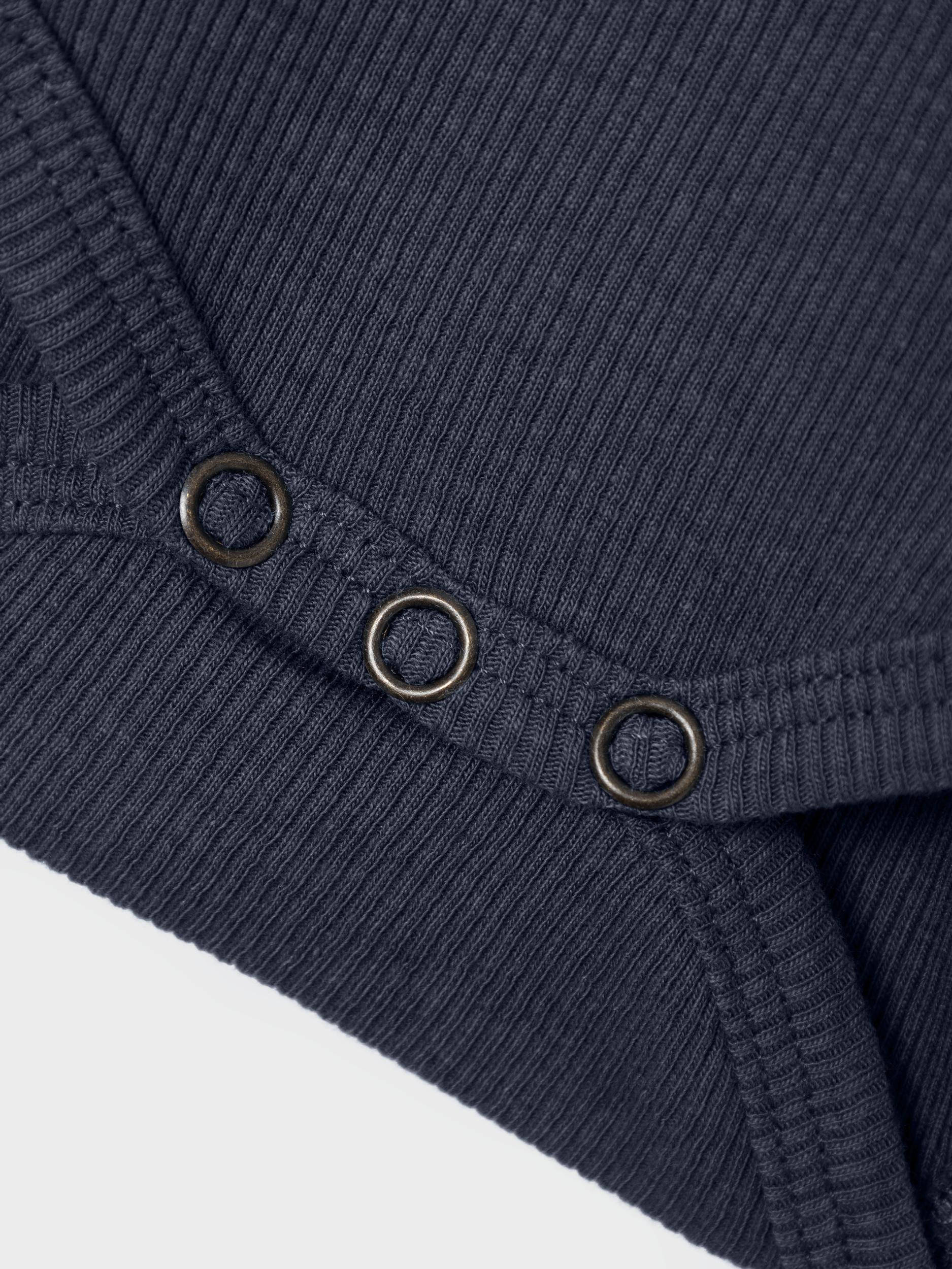 NAME IT ribgebreide romper NBMKAB donkerblauw
