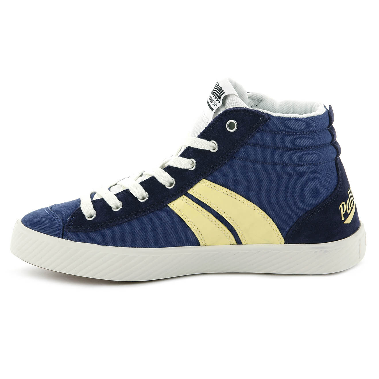 Palladium Sneakers en Toile Pallaphoenix Cuff Rto bleu/jaune
