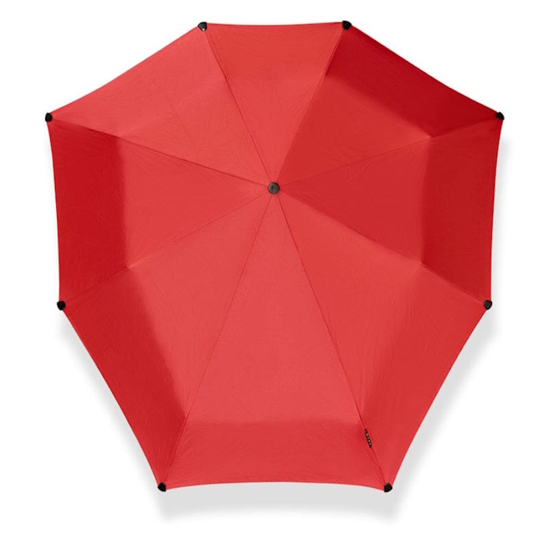 Senz° Mini Automatic Deluxe Opvouwbare Storm Paraplu Rood