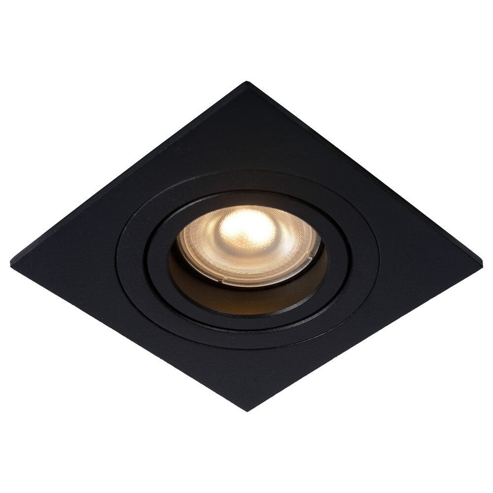 Inbouwspot Tube in zwart GU10