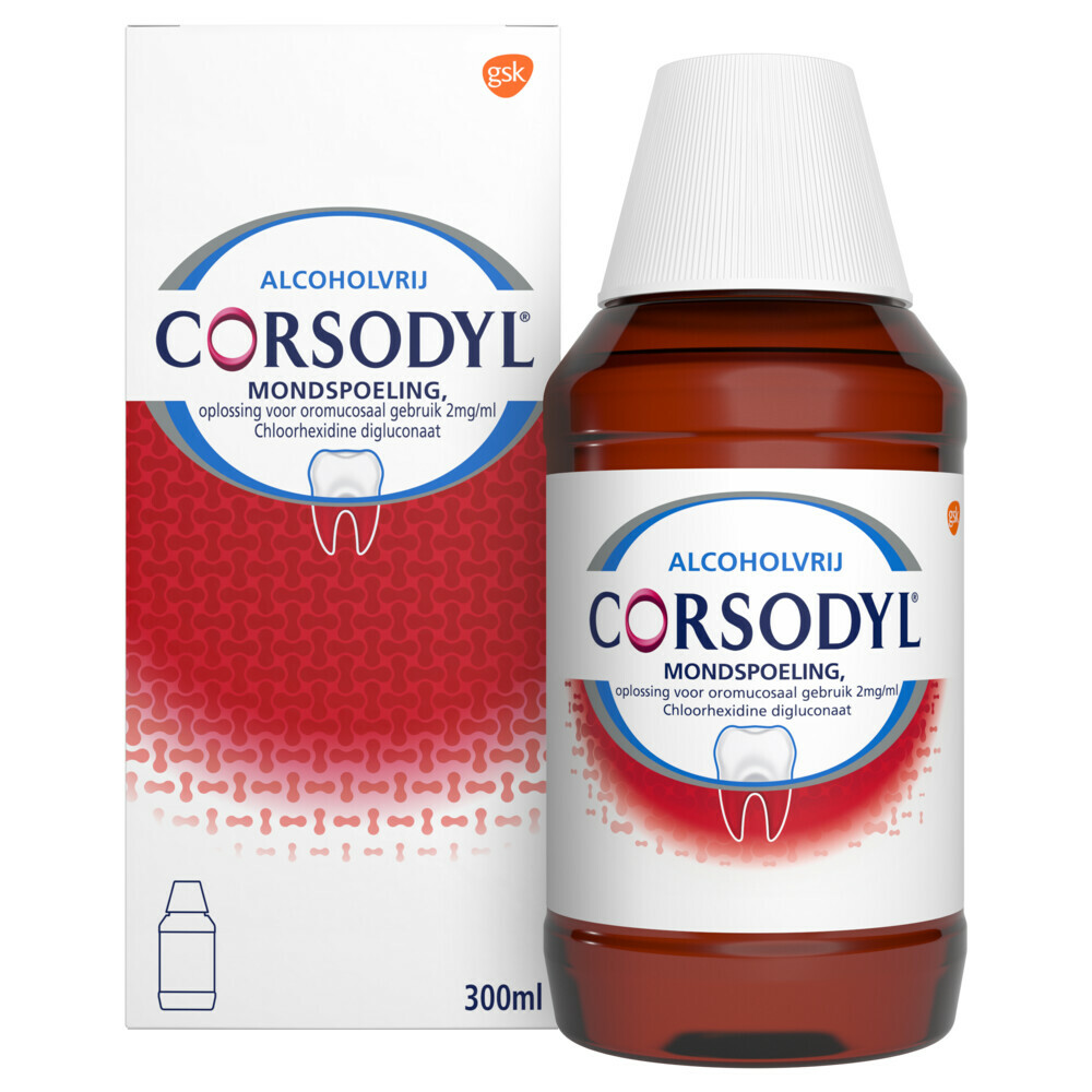Corsodyl Mondspoeling 300 ml