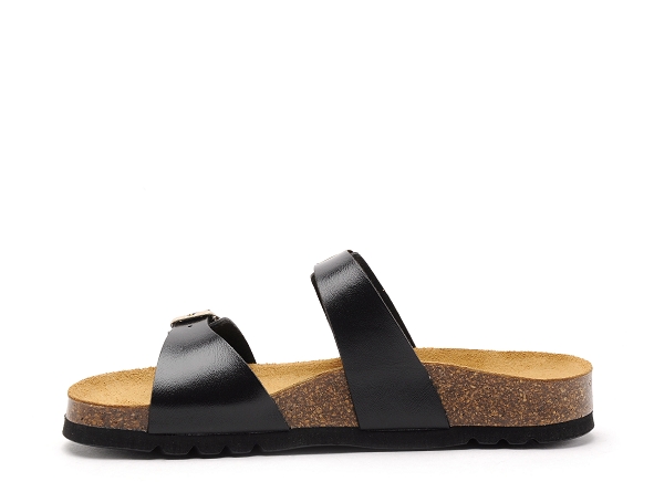 Scholl mules et sabots plats femme clea 31559 noir