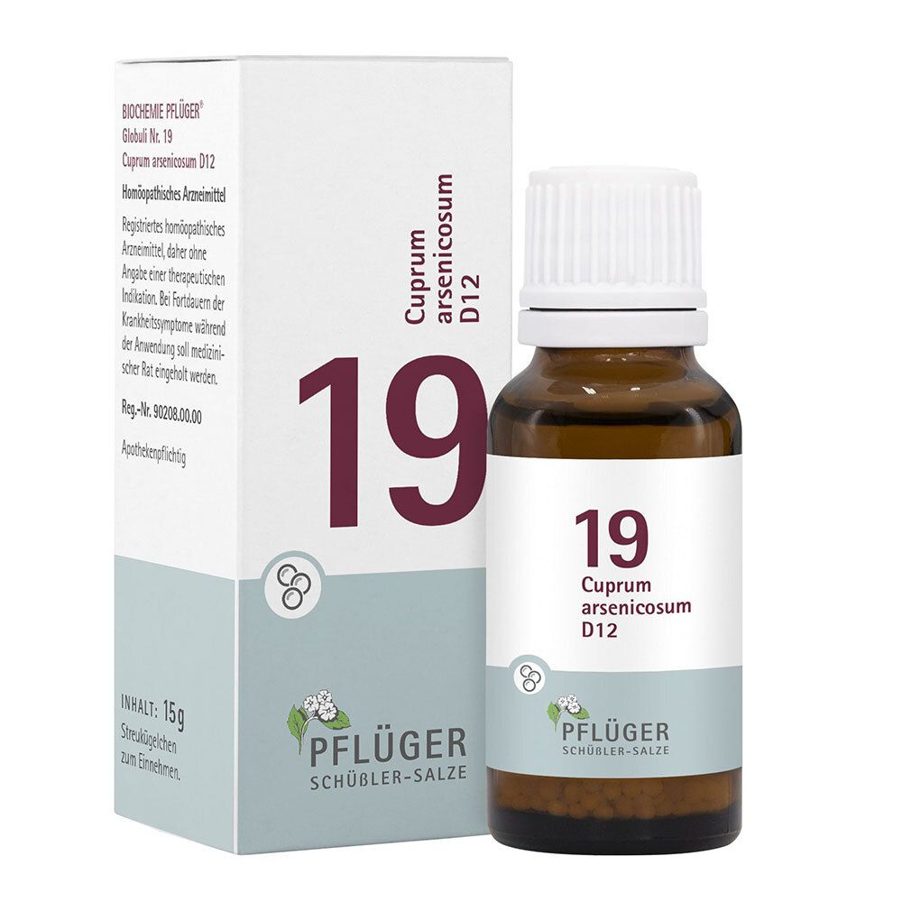 BIOCHEMIE PFLÜGER® Nr. 19 Cuprum arsenicosum D12