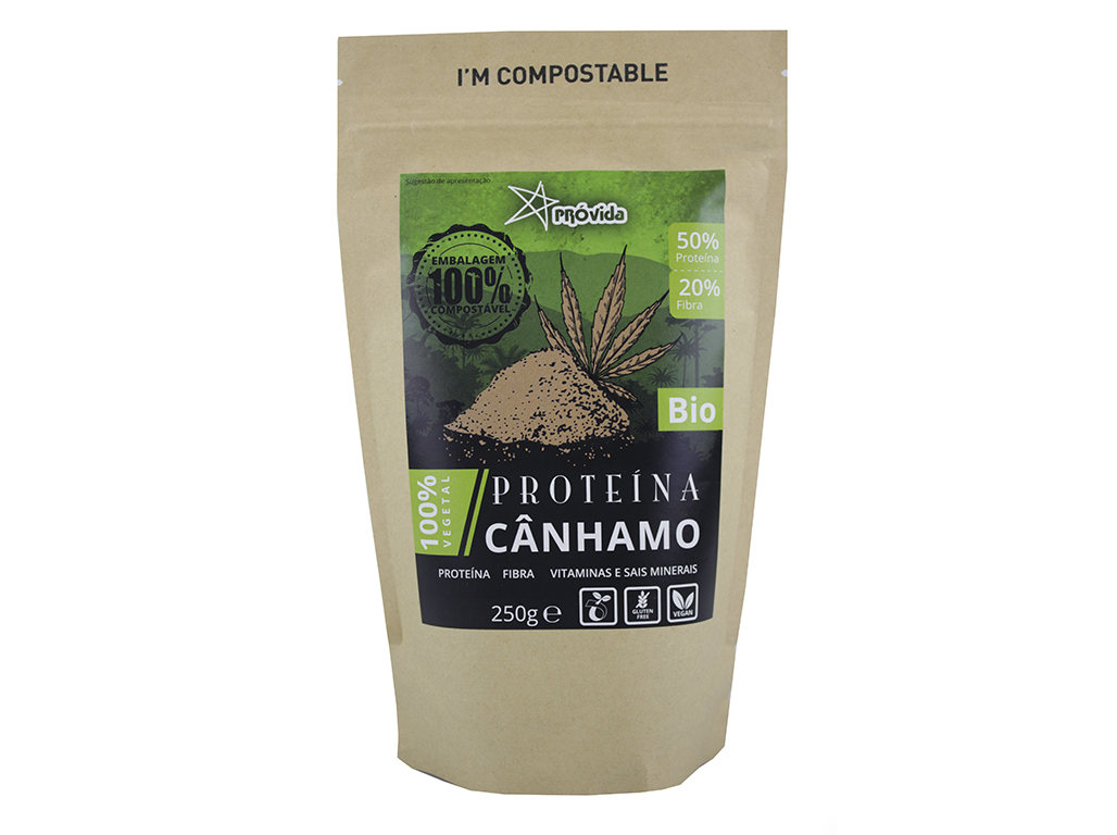 PROTEÍNA DE CÂNHAMO PRÓVIDA 250G