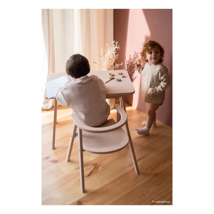 Nobodinoz Chaise Growing Green | Blush