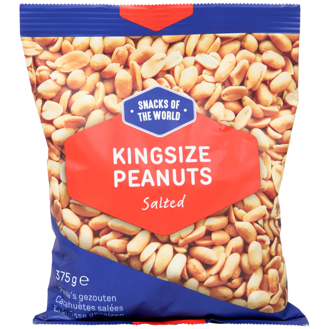 Snacks of the World gezouten pinda's 375 gram