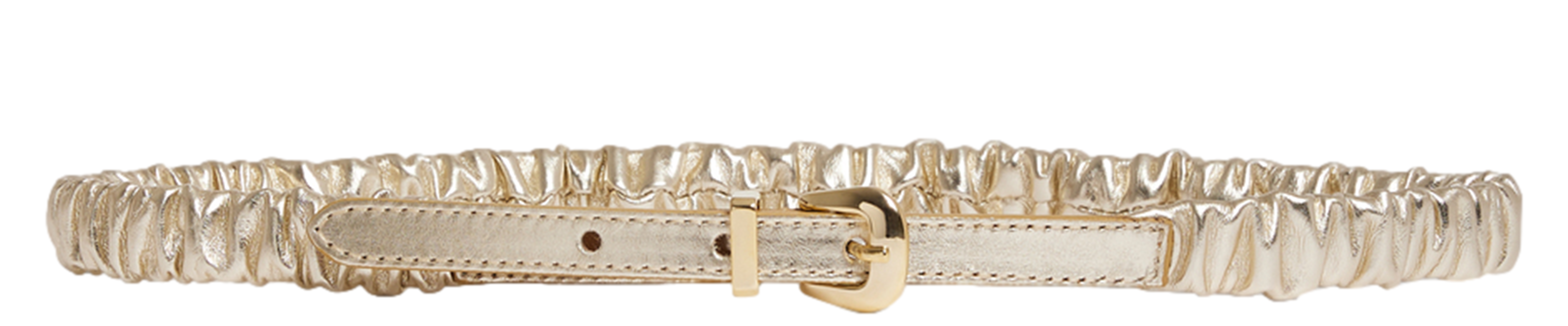 DEVI - Ceinture en cuir | Doré