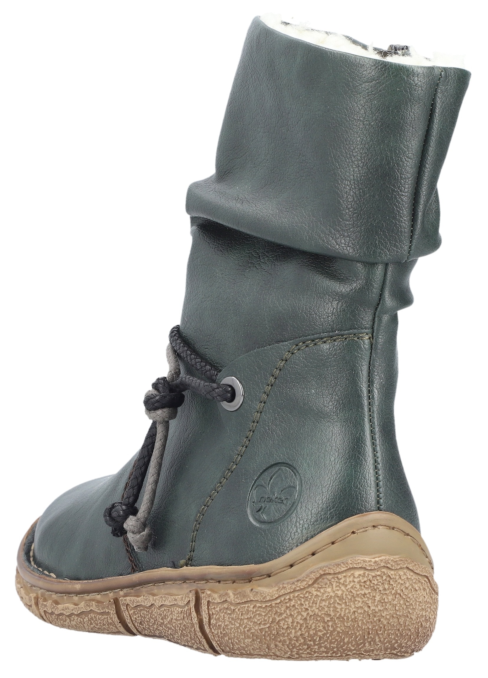 Rieker Winterboots  , Winterstiefelette, slouchy Schaft, Reissverschluss, mit Warmfutter