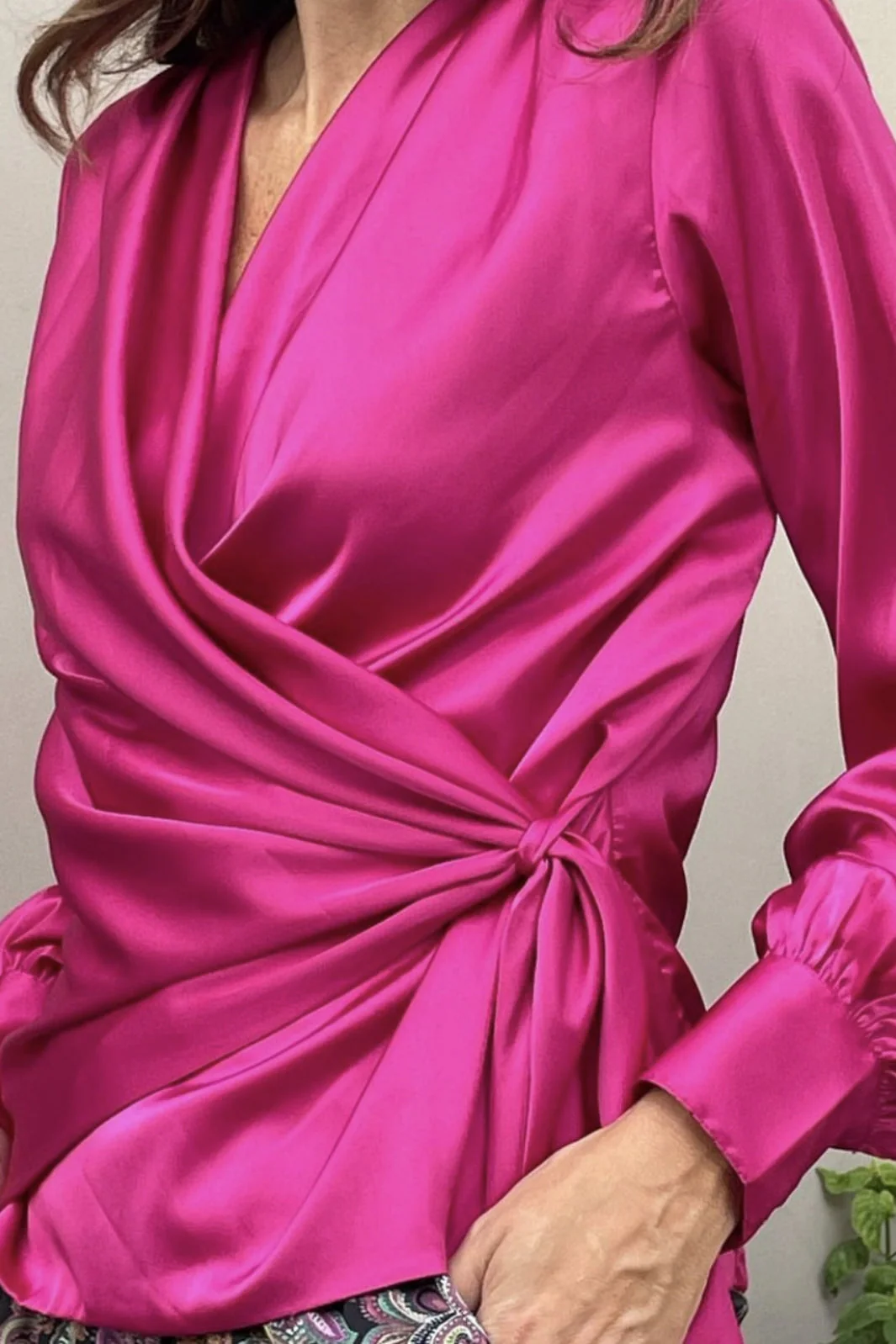 Karmamia Ines Blouse rose violet