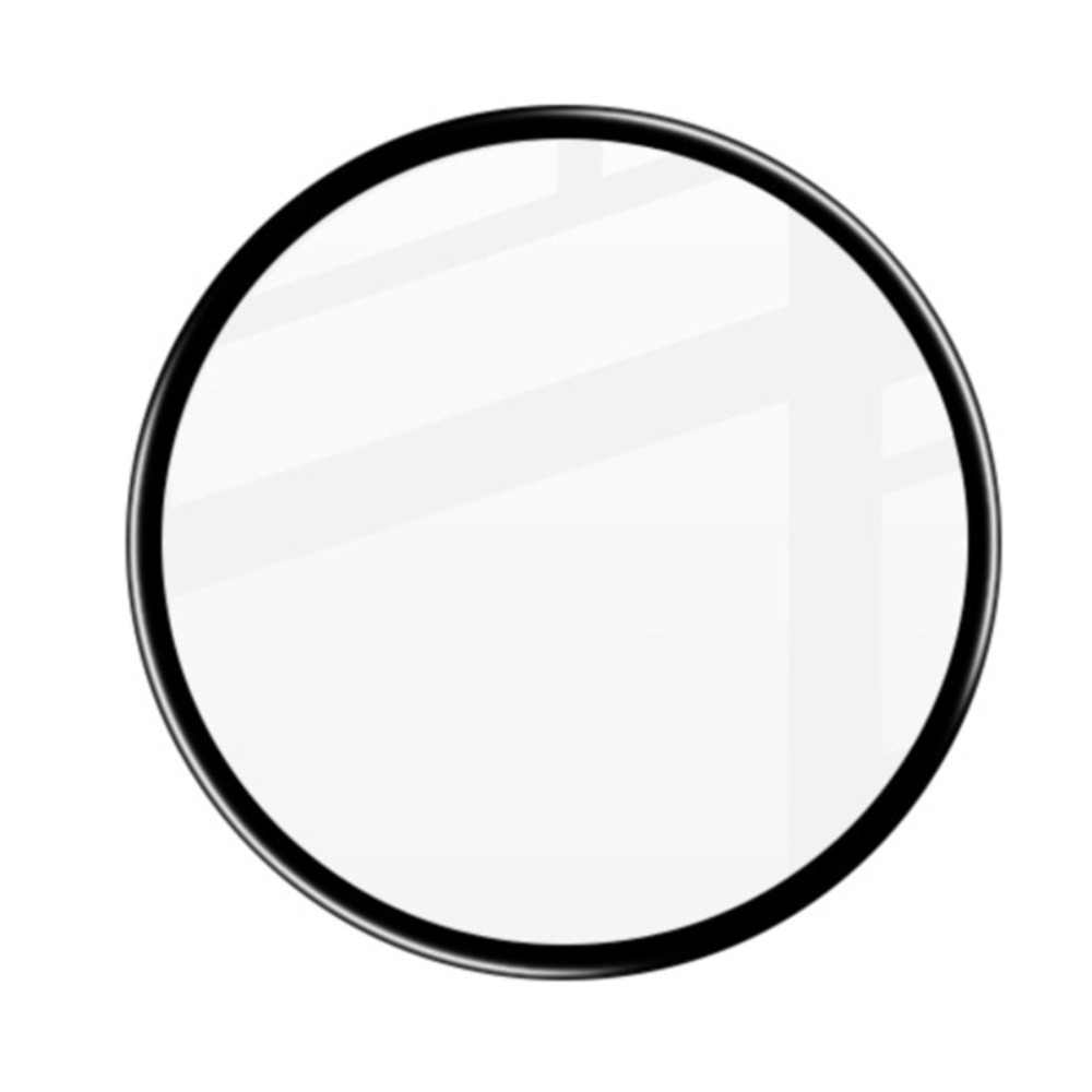 Samsung Galaxy Watch 7 / 6 (44mm) Vollbild Display Schutzfolie mit Rahmen - Schwarz