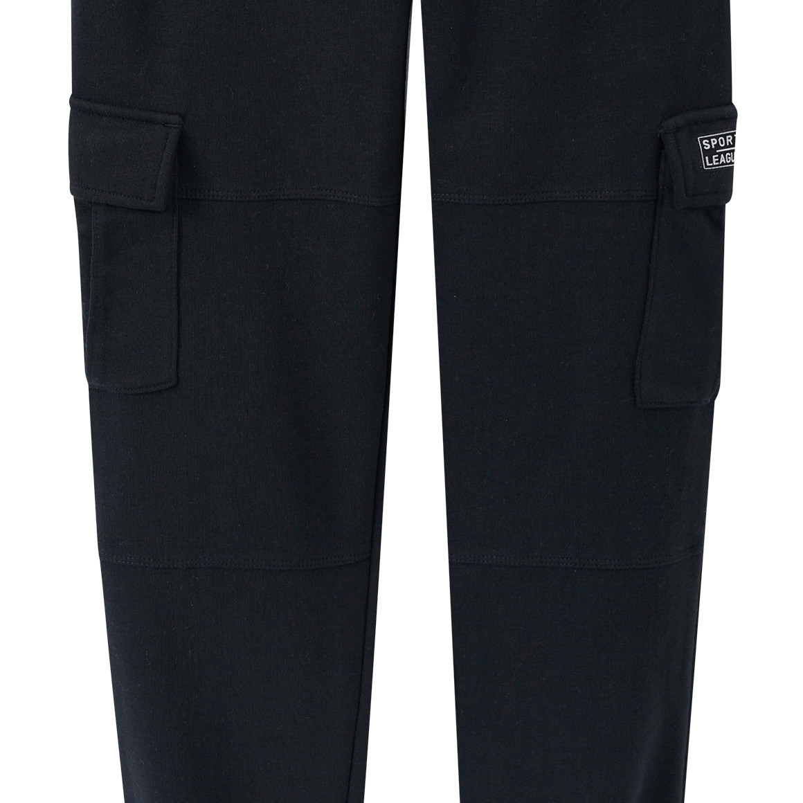 Yigga Jungen Jogginghose mit Cargotaschen schwarz