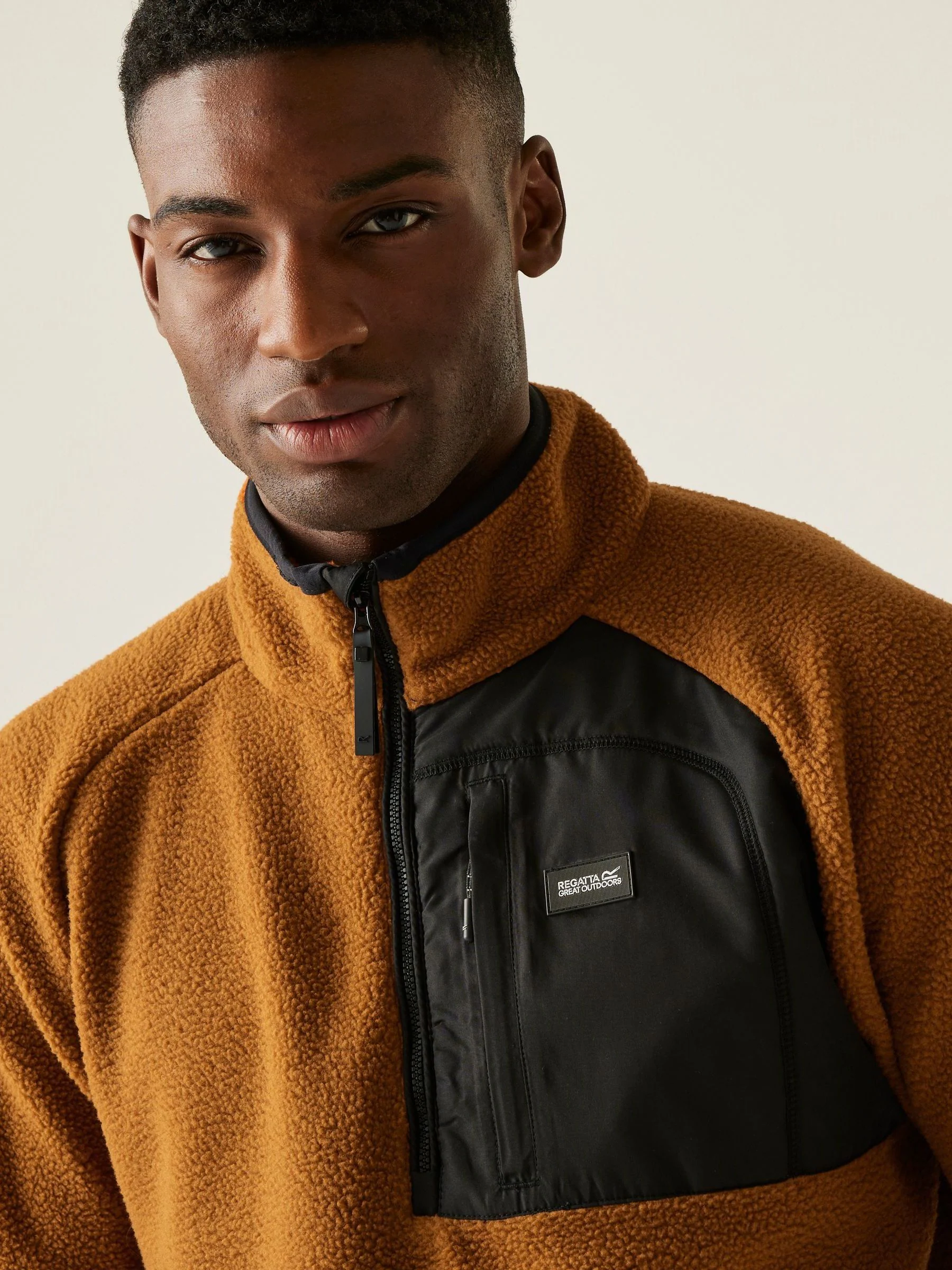 Regatta Frankie Borg fleece met halve rits