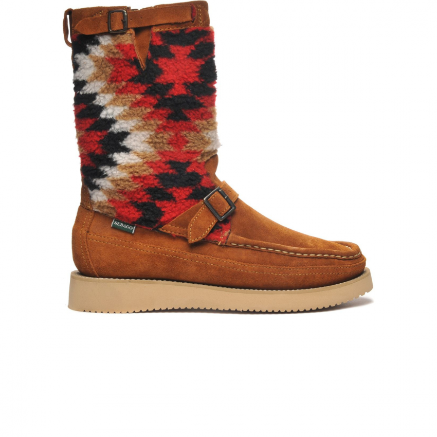 THIPI SUEDE POLAR BROWN COGNAC NAVAJO-Botte en daim pour homme