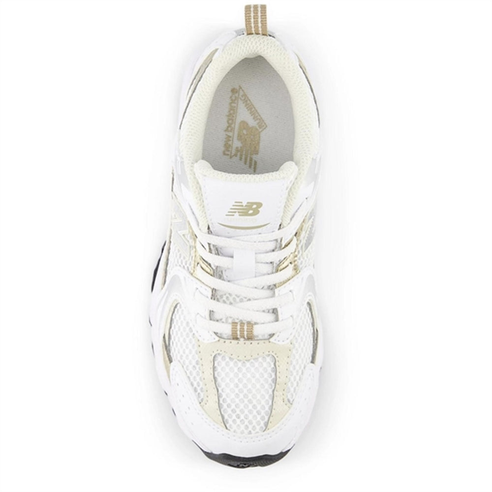 Køb New Balance 530 Kids Bungee Lace Sneakers White