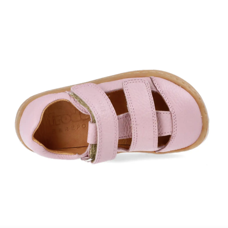Froddo Froddo Barefoot Sandales Deux Scratchs Rose