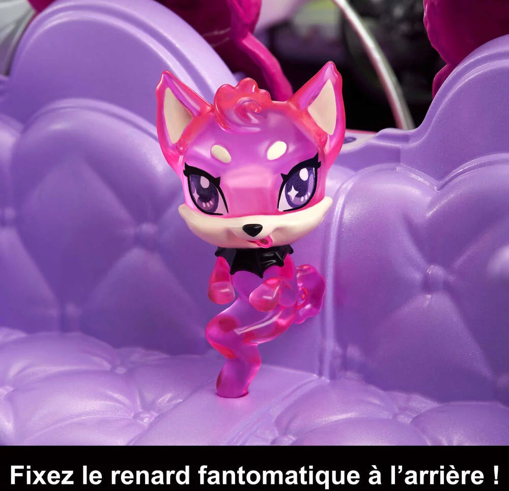 MONSTER HIGH - CABRIOLET DES GOULES - VOITURE AVEC ANIMAL