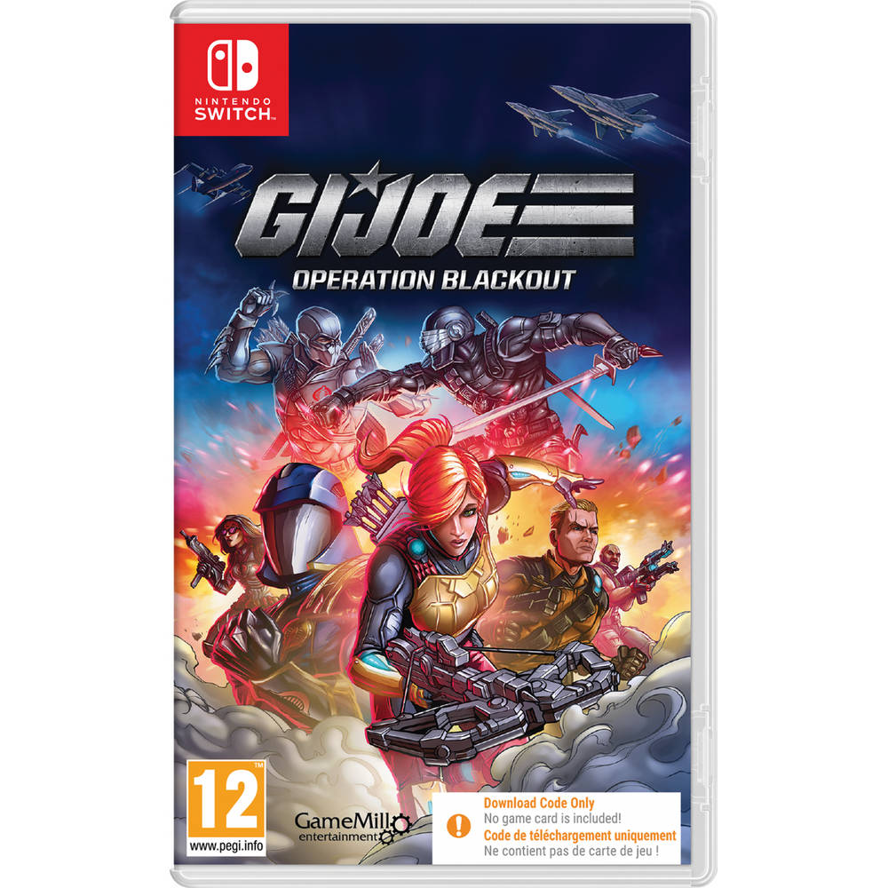 G.I. Joe Operation Blackout - code in a box Nintendo Switch