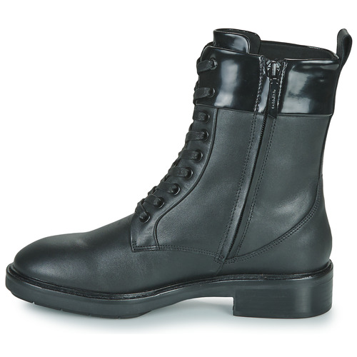 Calvin Klein Jeans - RUBBER SOLE COMBAT BOOT W/HW - Noir