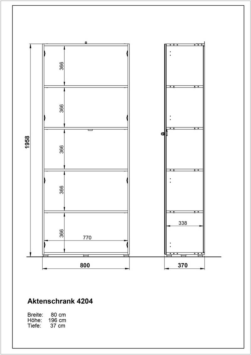 XORA Aktenschrank MATERNO