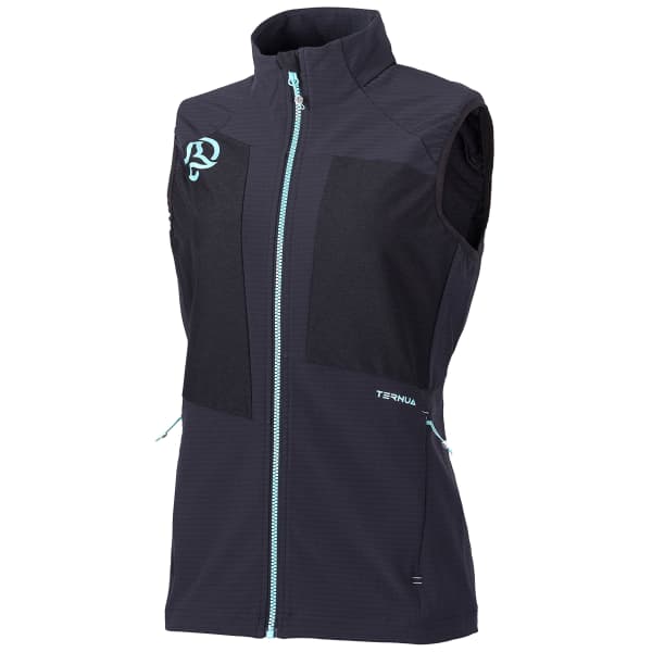 Veste randonnée TERNUA KLIGGERA HARD VEST W WHALES GREY/TANAGER TURQUOISE