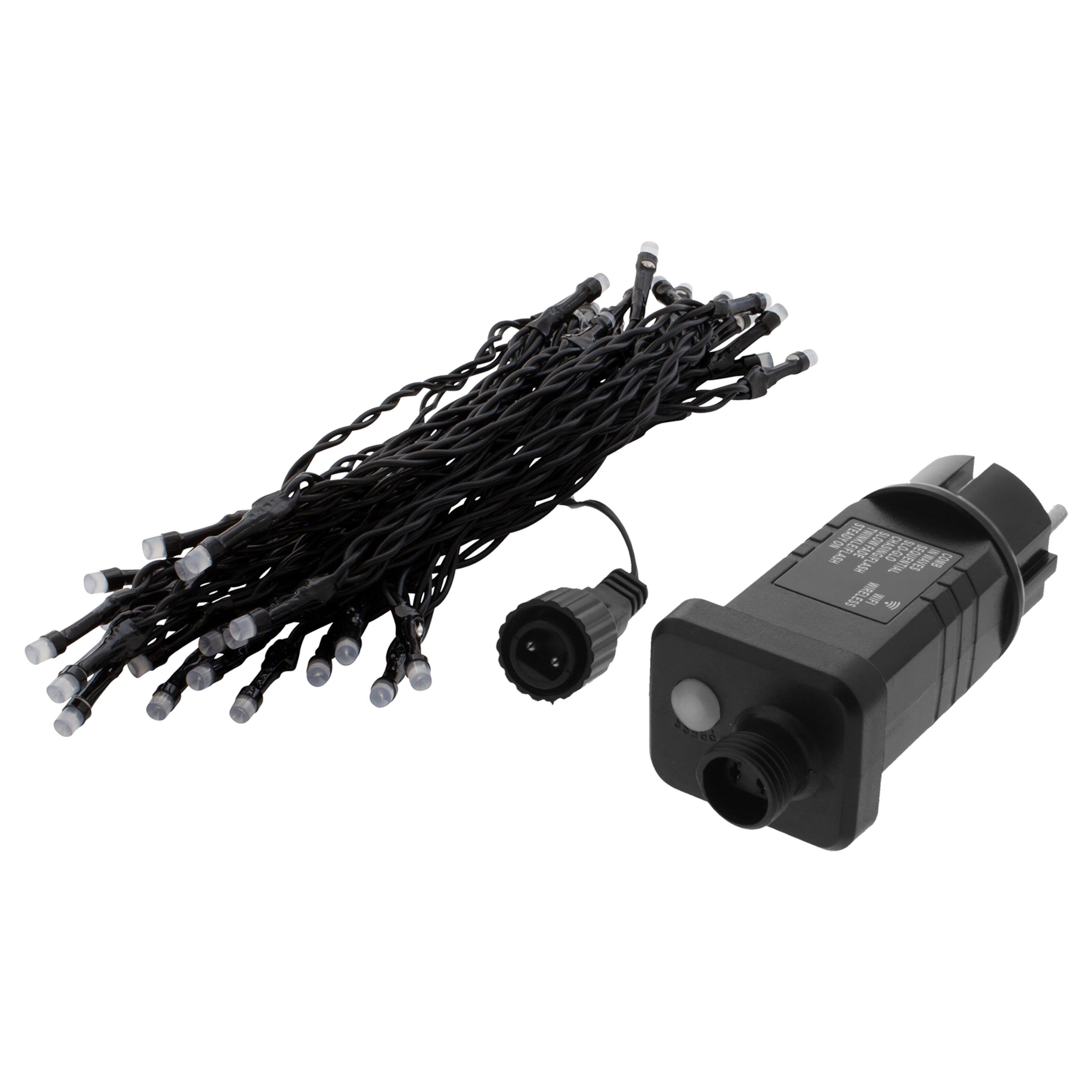 Deltaco Smart Home Lyslenke Hvit 40 LED 5 m