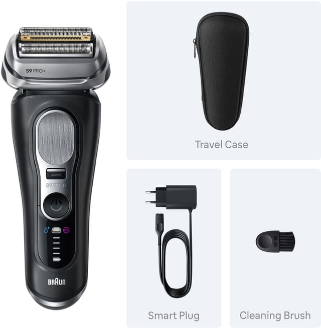 Braun Series 9 PRO+ barbermaskine 9600s (sort)