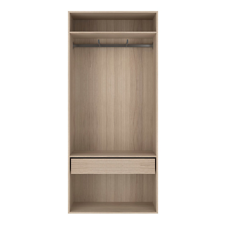 Tiroir intérieur blanc GoodHome Atomia H. 17 x L. 93,7 x P. 45 cm