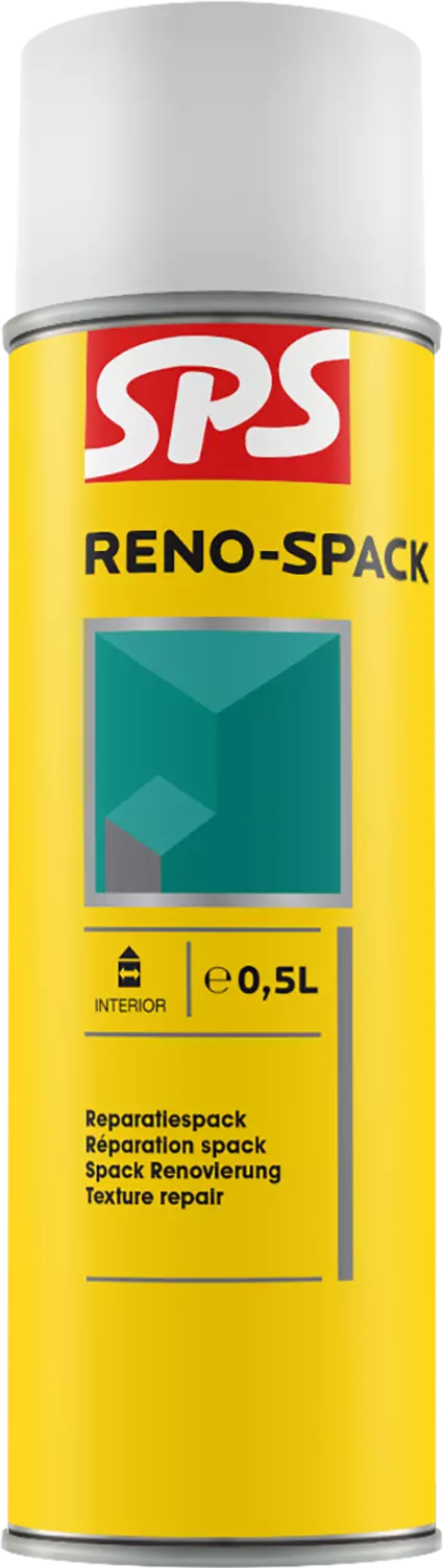 SPS Reno-Spack Structuur reparatiemiddel - wit - 500ml