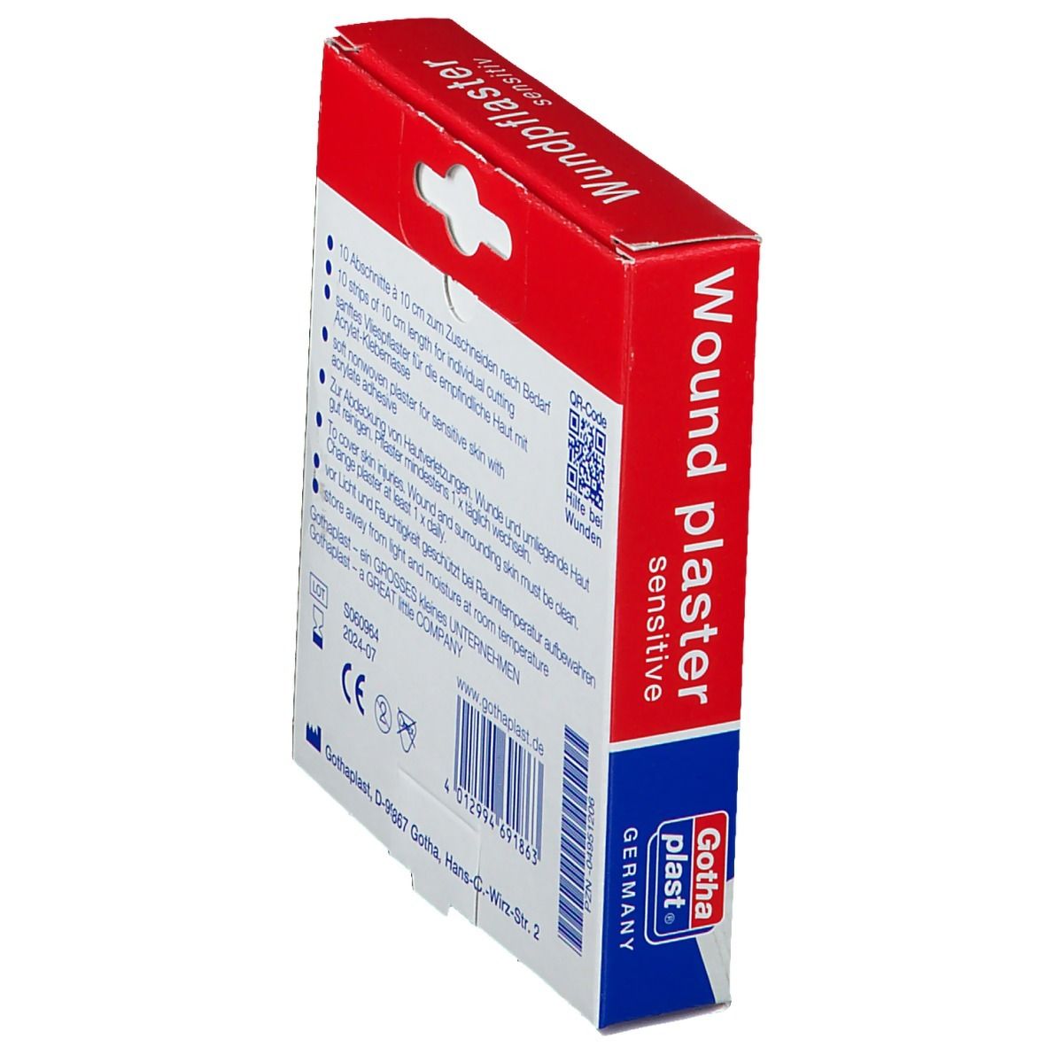 Gothaplast® Comfort und Sensitiv (hypoallergen) Pflaster 1 m x 8 cm