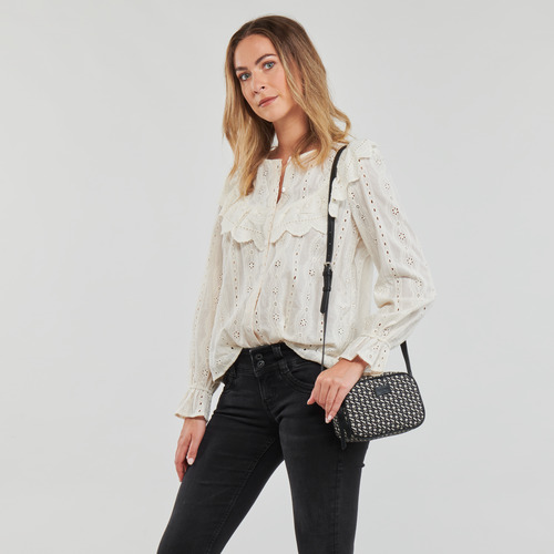 Pepe jeans - MAEVE JACQUARD - Noir / Beige