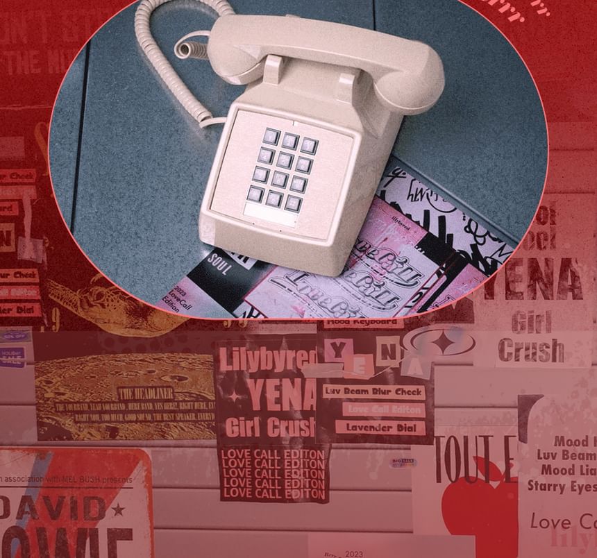 lilybyred - Mood Keyboard Love Call Edition - 2 typen