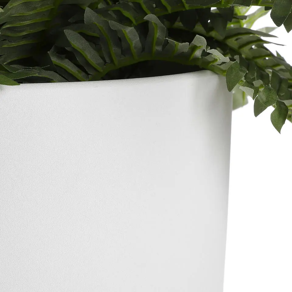 Mica Decorations Era Bloempot - H31 x Ø32,5 cm - Lichtgrijs