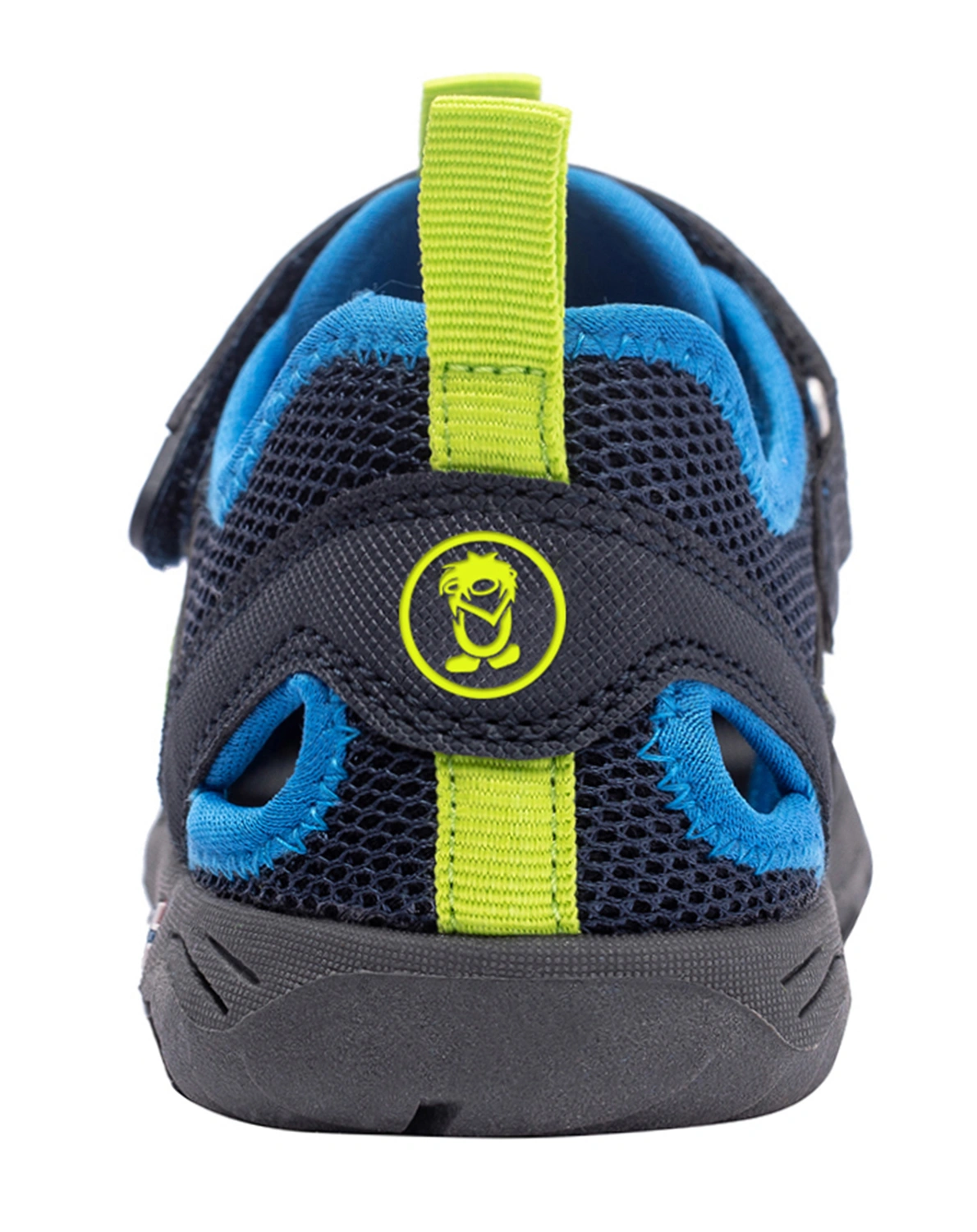 Trekking-Sandalen KROKSAND in navy/lime