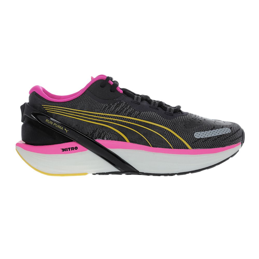 Puma RUN XX NITRO - Chaussures Running Femme puma black/ravish/fresh pear
