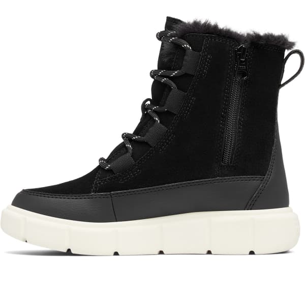 Après ski SOREL YOUTH EXPLORER III BLACK/SEA SALT