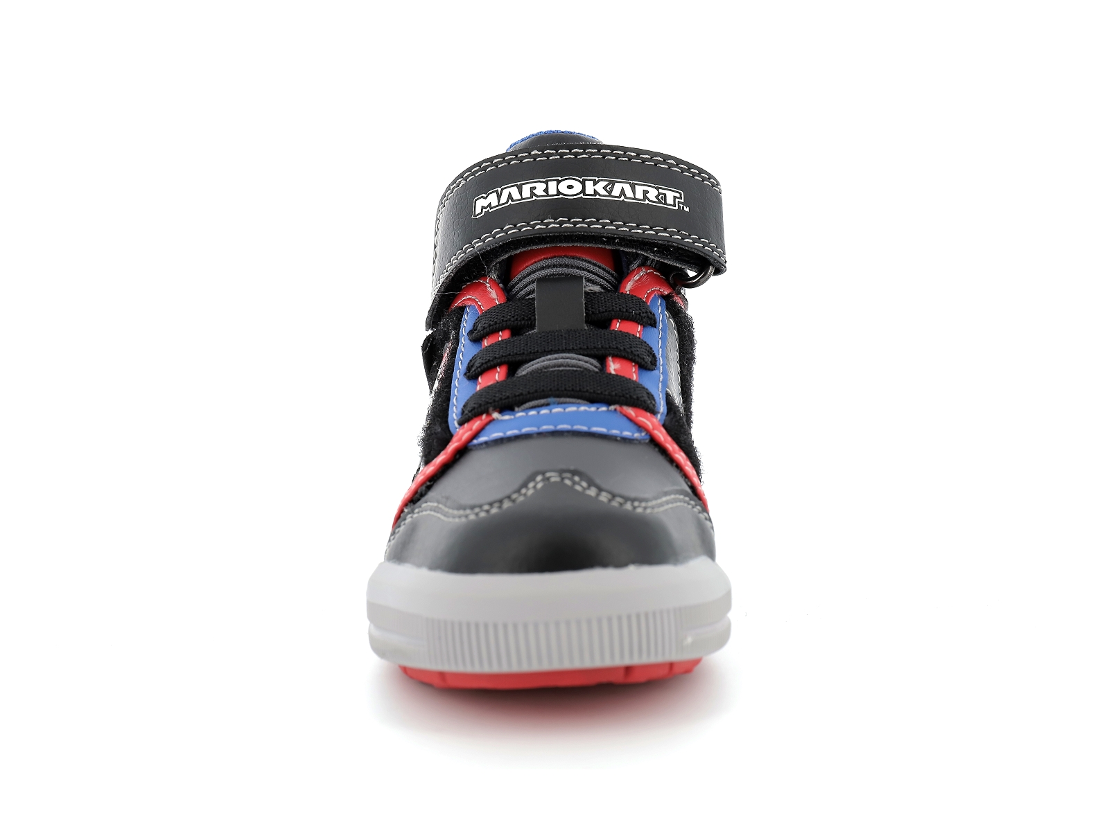 Geox-J ARZACH BOY-J164AB Matières combinées Noir Rouge