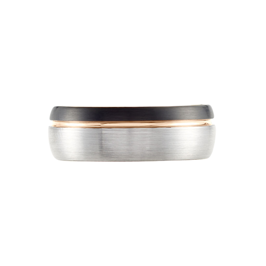 Bague Acier Gris Thibault