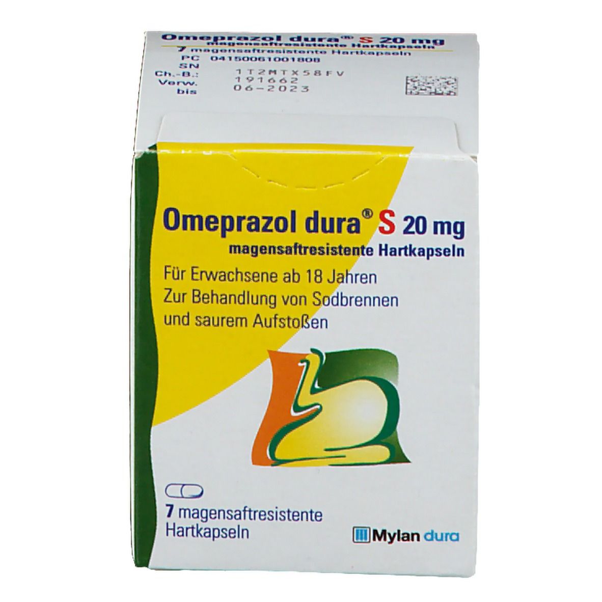 Omeprazol dura® S 20 mg Kapseln